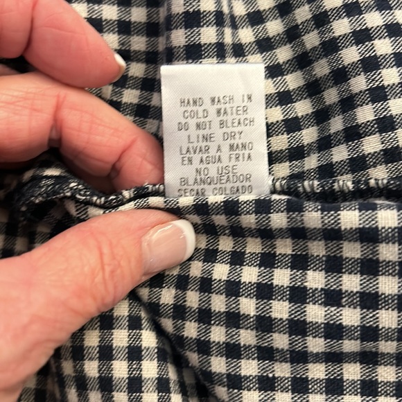 Entro drop waist gingham dress szS - Picture 12 of 12